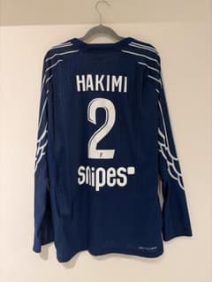 PSG ハキミ 2番 紺 長袖 ユニフォーム XXLサイズのサムネイル