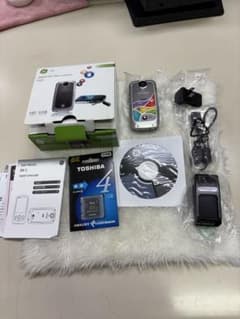 Unused GE video camera body with 4GB memory card.
