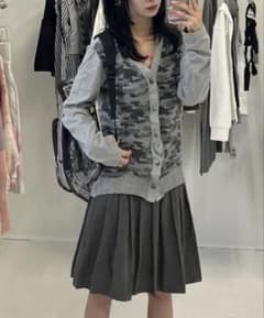 COMME des GARCONS HOMME カモ柄カーディガンのサムネイル