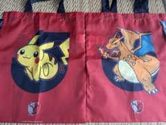 鹿島アントラーズ ポケモンコラボ トートバッグ 2枚セット　シール付きのサムネイル