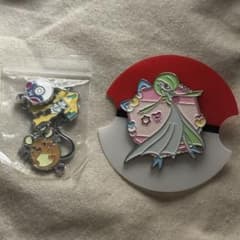 韓国 ポケモンストア ランダムピンバッジ サーナイト ガチャガチャ