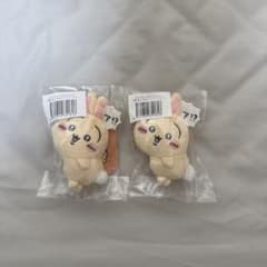 【ちいかわうさぎだらけくじ】E賞ぬいぐるみバッジ２個セットのサムネイル