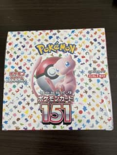 ポケモンカード 151 1BOX シュリンク付きのサムネイル