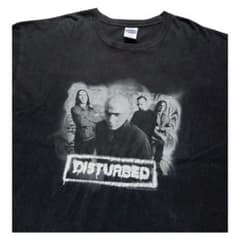 レア 00s y2k ディスターブド Disturbed Tシャツ 黒 XL レア 00s y2k ディスターブド Disturbed Tシャツ 黒 XL - メルカリ