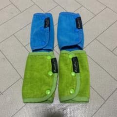 mum2mum 抱っこ紐よだれカバー 黄緑 水色 2色セット マムトゥーマムのサムネイル