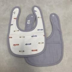 petit main ベビー スタイ 2枚セット 車柄のサムネイル