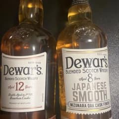 Dewar's 12年 & 8年 Japanese Smooth 2本セット - メルカリ