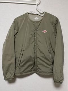 DANTON ダントン インサレーション カラーレスジャケット カーキ 36 M