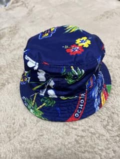 ★極美品★ ラルフローレン　キッズ　帽子　バケットハット　リバーシブル　3〜9Mのサムネイル