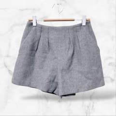 【LAISSÉ PASSÉ】ショートパンツ 短パン グレー(36/S)アンゴラ