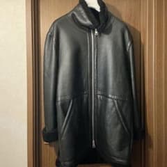 定価40万円 Etudes 本革 ムートン ブルゾン - メルカリ