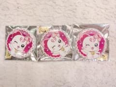 カラオケの鉄人 コラボ スイートプリキュア ハミィ 缶バッジ 3点セット
