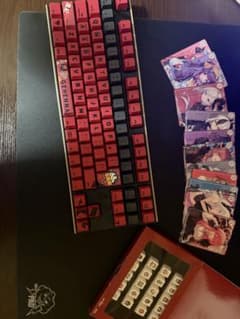 ふもコレ ブルーアーカイブ キーボード ゲヘナ学園モデル 桜軸 日本語