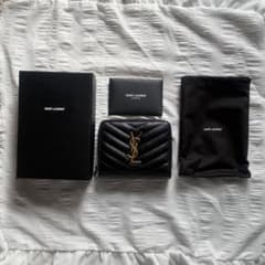 SAINT LAURENT BOW01 1000 モノグラムジッパー財布のサムネイル
