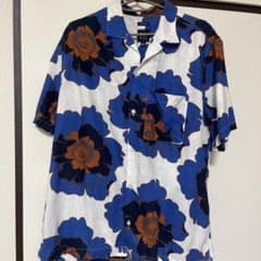 GAP 半袖シャツ 花柄 リネン混 Sサイズのサムネイル