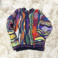 90s COOGI クージー 3Dニット コットンニット S - メルカリ