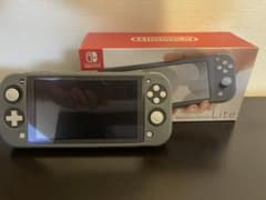Nintendo switchライト　グレーのサムネイル
