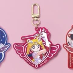 セーラームーン ホログラムアクリルキーホルダー ローソン 月野うさぎ
