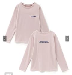 GRL 前後ロゴ刺繍ロングTシャツ[pm186]のサムネイル