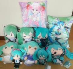 初音ミク ぬいぐるみ クッション まとめ売り タイトー セガ ふわぷち ぷりぬい 初音ミク ぬいぐるみ クッション まとめ売り タイトー セガ ふわぷち