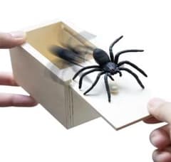 木製 ドッキリ箱 スパイダー びっくり箱 サプライズのサムネイル