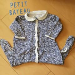 PETIT BATEAU 足付きカバーオール 6M 67のサムネイル