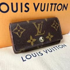 美品♡ ルイヴィトン モノグラム ミュルティクレ4 キーケース 金 正規品のサムネイル