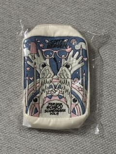 オフィシャルストア完売】スピッツ ゴースカ 祝祭刺繍ポーチ カラビナ