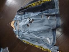 RE730ダメージデニムジャケット Mサイズのサムネイル