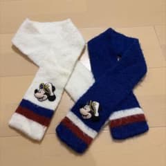 디즈니씨 미키 머플러 쌍둥이 2장 세트 키즈