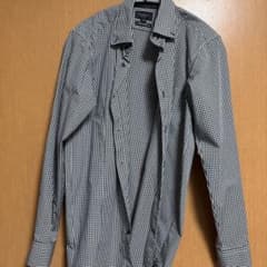 MALE & Co. スリムフィット ワイシャツ ギンガムチェックのサムネイル