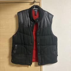 Polo by Ralph Lauren レザーヨーク 中綿ベスト L/Gのサムネイル