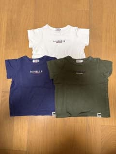 DOUBLE.B Tシャツ 3枚セット　ダブルビー　カットソー　ミキハウスのサムネイル