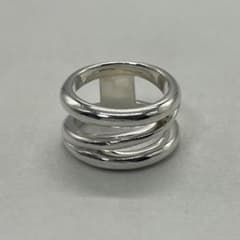 ティファニー TIFFANY ダイアゴナルリング 12号 SV925 - メルカリ