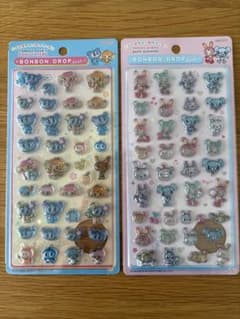 《正規品》ナルミヤキャラクターズ ボンボンドロップシール 2枚セットのサムネイル