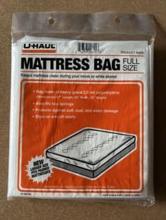 U-Haul フルサイズ マットレスバッグ（新品・未使用）のサムネイル