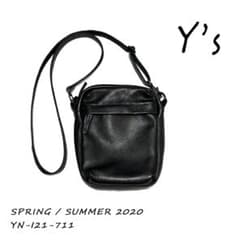 ✨USED✨Y's　ワイズ　20ss レザー　サコッシュ　ジェンダーレス ✨USED✨Y's ワイズ 20ss レザー サコッシュ ジェンダーレス - メルカリ