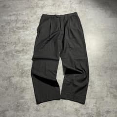 00s COLLEZIONI ARMANI black slacks - メルカリ