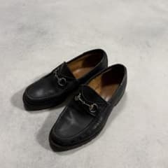 archive GUCCI Horsebit Leather Loafers - メルカリ