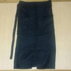 カフェエプロン黒のサムネイル