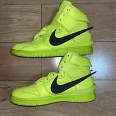 NIKE AMBUSH DUNK HIGH ライムグリーン　紐無し特価のサムネイル