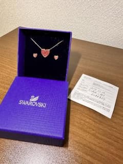 SWAROVSKI Cupid ♡ネックレスピアスセット♡のサムネイル