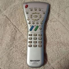 ジャンク品 SHARP テレビ用リモコン GA184WJSA(Tv 5812) - メルカリ