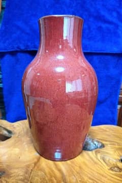 辰砂花瓶　　古玩　　鑑定印 辰砂花瓶 古玩 鑑定印あり - メルカリ