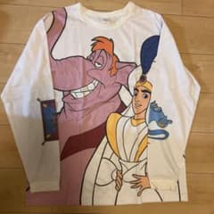 ☆ディズニー アラジン アブー ジーニー 魔法のじゅうたん ロンT 