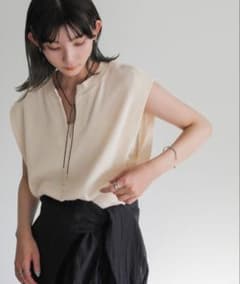 select MOCA ワッフルフレンチスリーブトップスのサムネイル