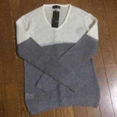 [新品][定価17850円][羊毛]23区 セーターのサムネイル