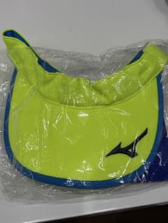 Mizuno サンバイザー 蛍光イエロー/青のサムネイル