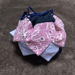 ちりめん細工 巾着袋 ハンドメイドのサムネイル