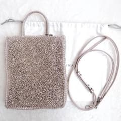 美品✨アンテプリマ アデッソ スモール パウダーリーピンクシルバー 